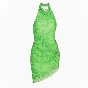 Amanda Uprichard Samba Handkerchief Print Minidress